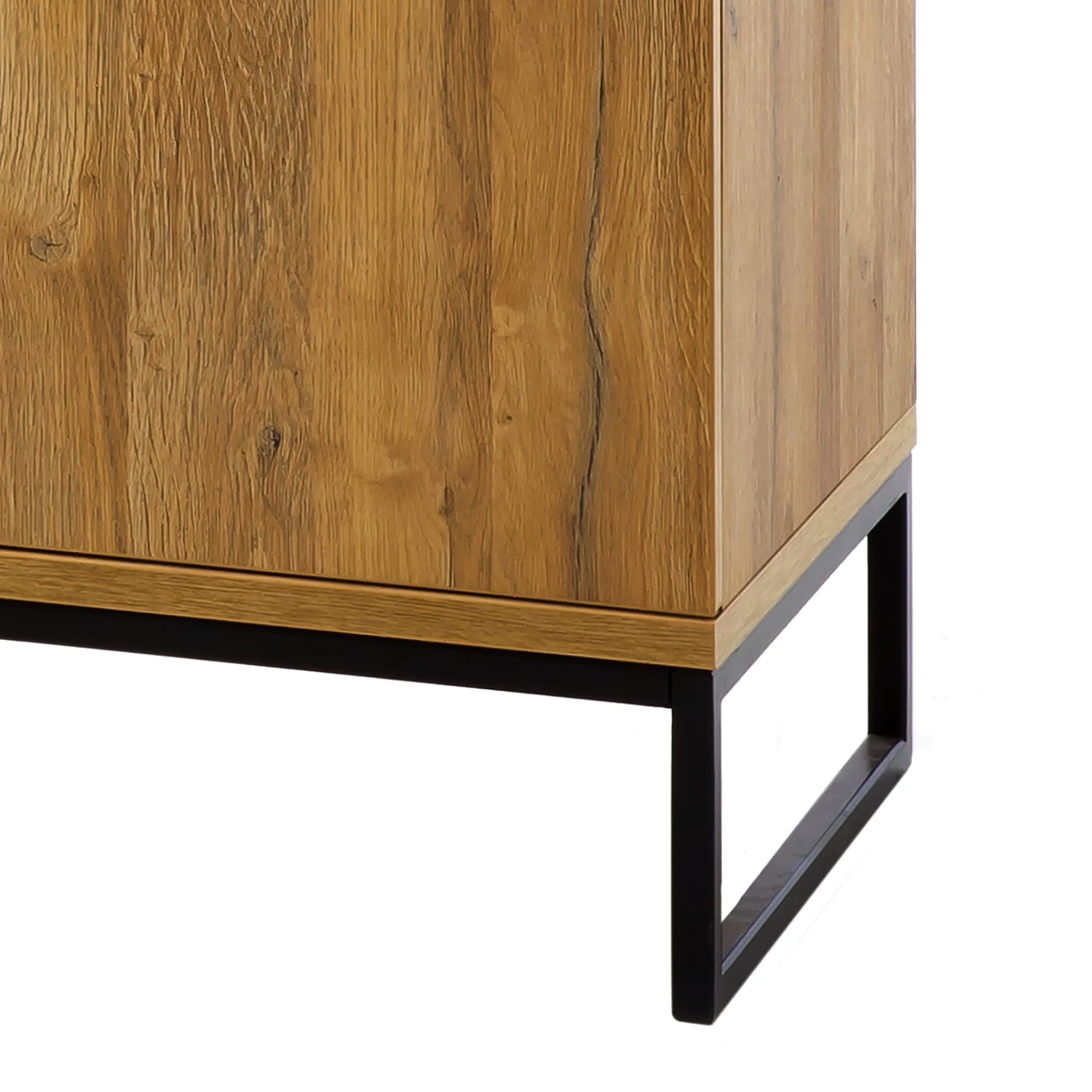 Red Living Commode Krokby II - Imitation chêne Grandson / Noir 5 Red Living Commode Krokby II - Imitation chêne Grandson / Noir – Image 5