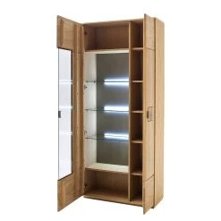 Naturoo Vitrine Vilela - Partiellement en chêne massif - Chêne Bianco / Imitation chêne Bianco -Meubles de salle à manger Soldes Magasin 1000133697 200816 11335600017 DETAILS P000000001000133697