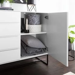 Fredriks Buffet Zaddy II - Blanc -Meubles de salle à manger Soldes Magasin 1000134696 190723 16140800020 MOOD DETAILS P000000001000134696 mood