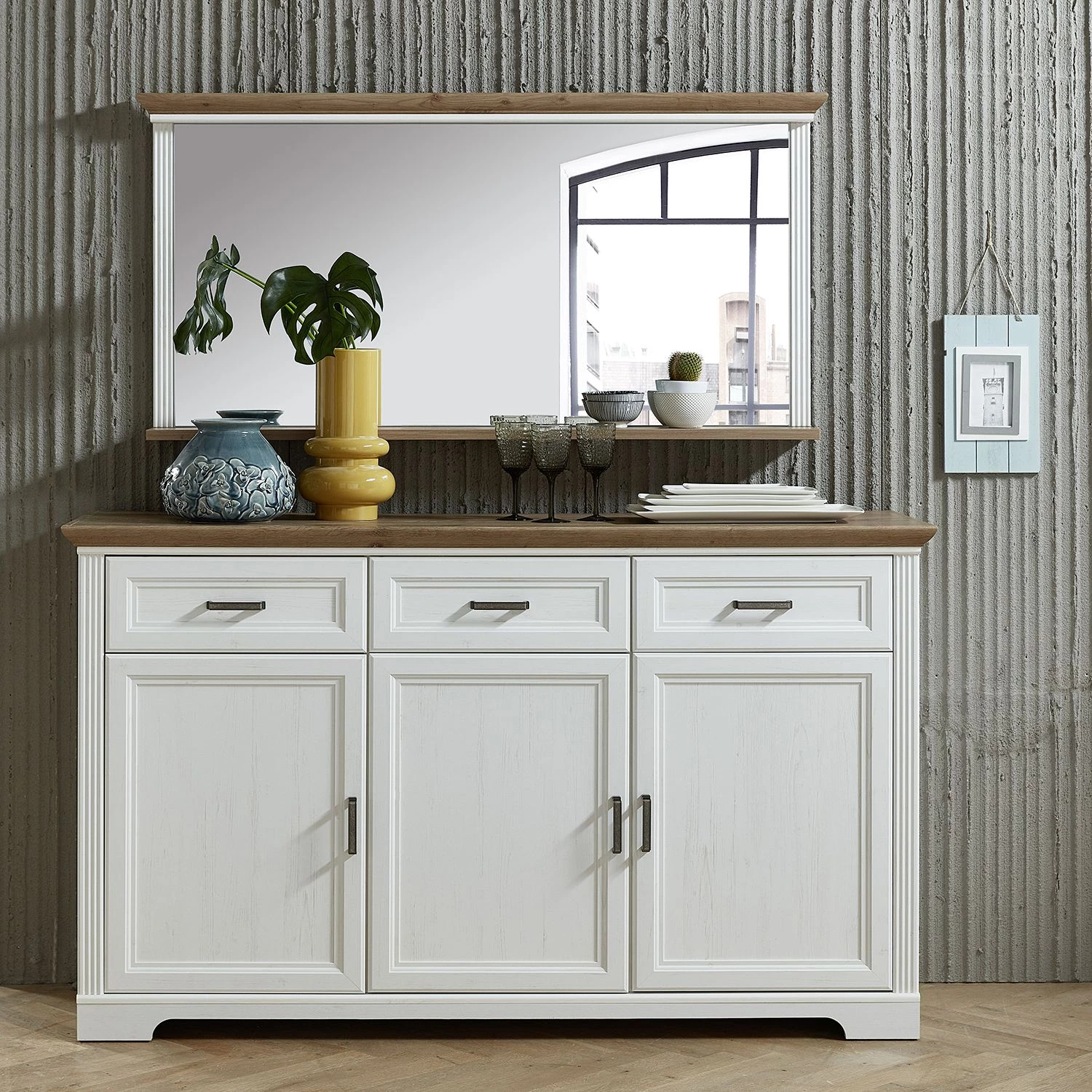 Ridgevalley Buffet Jasmund I - Blanc 2 Ridgevalley Buffet Jasmund I - Blanc – Image 2