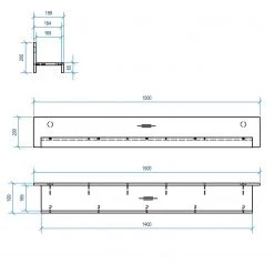 Ridgevalley Étagère murale Lewk - Imitation pin blanc / Imitation pin -Meubles de salle à manger Soldes Magasin 1000136076 181219 14223800050 MOOD GALLERYIMAGES P000000001000136076 mood
