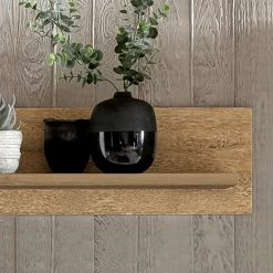 Loftscape Étagère murale Hagby - Imitation chêne - Largeur : 116 cm -Meubles de salle à manger Soldes Magasin 1000137080 190417 12530200003 GALLERYIMAGES P000000001000137080