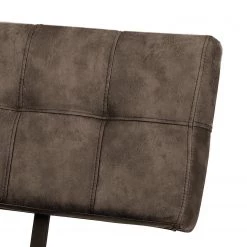 Loftscape Blanc Clyde II - Microfibre / Acier - Taupe vintage / Anthracite -Meubles de salle à manger Soldes Magasin 1000138394 201204 14524100002 DETAILS P000000001000138394