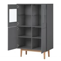 Mørteens Buffet haut Lindholm II - Partiellement en chêne massif - Gris 11 Mørteens Buffet haut Lindholm II - Partiellement en chêne massif - Gris -Meubles de salle à manger Soldes Magasin 1000139416 190116 09553500017 GALLERYIMAGES P000000001000139416