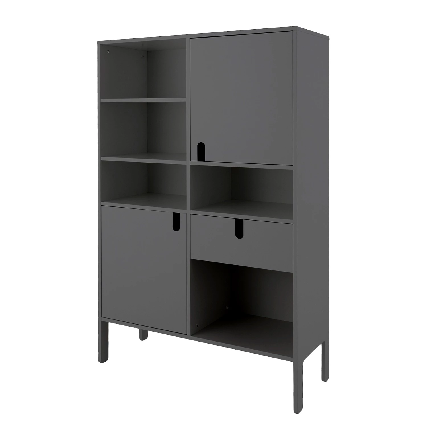 Tenzo Buffet haut Uno - Gris foncé 1 Tenzo Buffet haut Uno - Gris foncé
