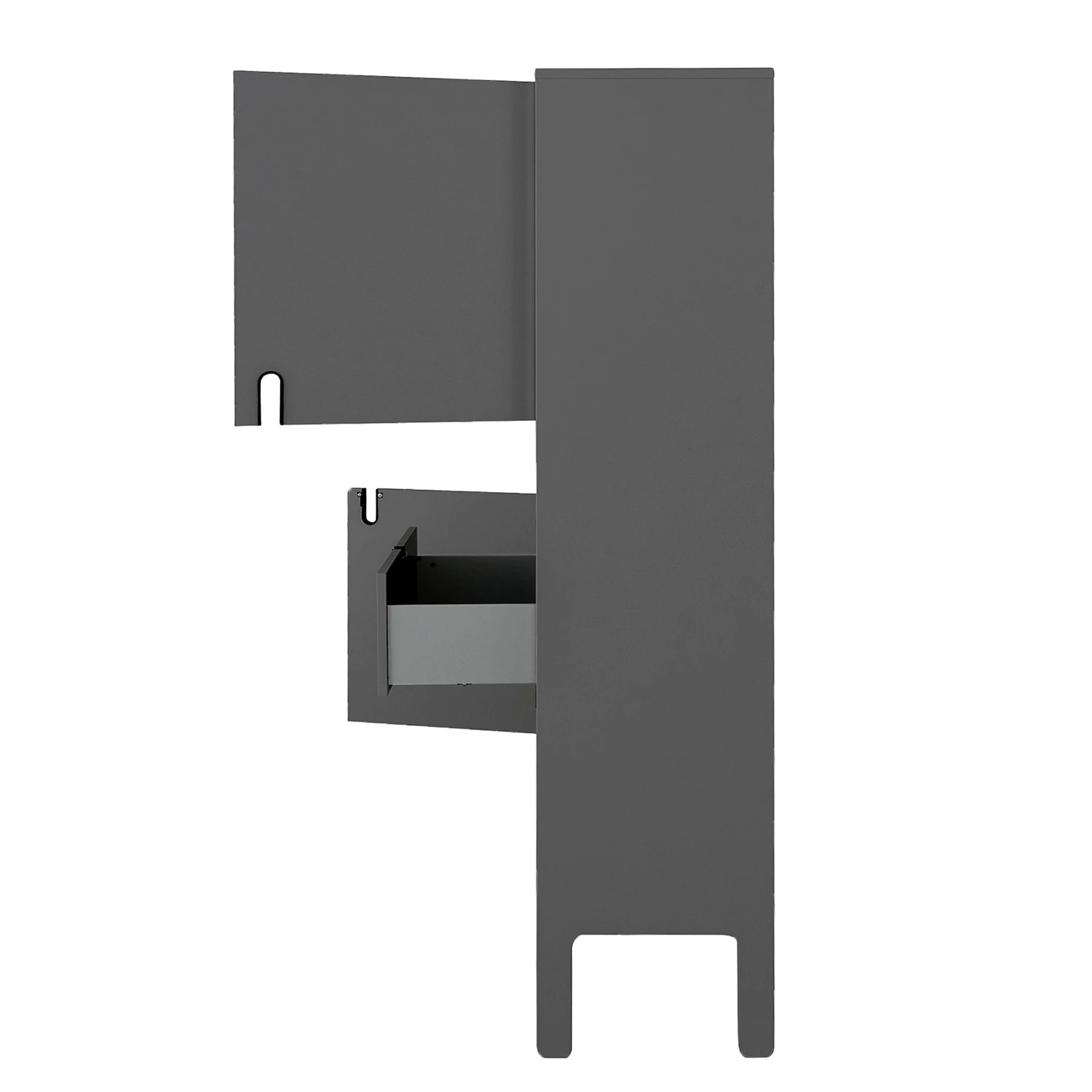 Tenzo Buffet haut Uno - Gris foncé 3 Tenzo Buffet haut Uno - Gris foncé – Image 3