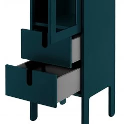 Tenzo Vitrine Uno - Bleu pétrole 13 Tenzo Vitrine Uno - Bleu pétrole -Meubles de salle à manger Soldes Magasin 1000143944 200527 07433800852 DETAILS P000000001000143944