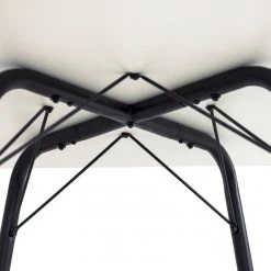 Tenzo Table Dine - Métal - Blanc - 140 x 80 cm -Meubles de salle à manger Soldes Magasin 1000144188 181116 14400036 GALLERYIMAGES P000000001000144188