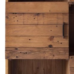 Ars manufacti Commode haute Grasby - Pin massif / Métal - Pin / Noir -Meubles de salle à manger Soldes Magasin 1000147147 190726 15531600006 DETAILS P000000001000147147