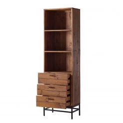 Ars manufacti Étagère Grasby - Pin massif / Métal - Pin / Noir -Meubles de salle à manger Soldes Magasin 1000147149 190726 15531700015 DETAILS P000000001000147149