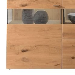 GWINNER Buffet Anzio II - Planches de chêne -Meubles de salle à manger Soldes Magasin 1000148107 181218 13101400015 GALLERYIMAGES P000000001000148107