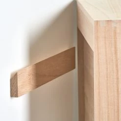 Zeller Étagère Kafertal (3 éléments) - Paulownia massif - Paulownia / Gris -Meubles de salle à manger Soldes Magasin 1000150047 181212 10261900094 GALLERYIMAGES P000000001000150047