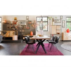 Red Living Étagère Mello IV - Acacia massif - Acacia naturel / Noir 13 Red Living Étagère Mello IV - Acacia massif - Acacia naturel / Noir -Meubles de salle à manger Soldes Magasin 1000150345 181212 12361800007 GALLERYIMAGES P000000001000150345