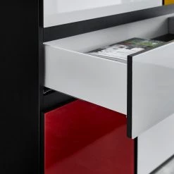 Germania Buffet Ideeus - Noir / Multicolore 17 Germania Buffet Ideeus - Noir / Multicolore -Meubles de salle à manger Soldes Magasin 1000150554 181213 15491600024 GALLERYIMAGES P000000001000150554