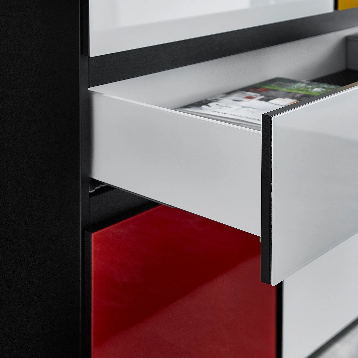 Germania Buffet Ideeus - Noir / Multicolore 7 Germania Buffet Ideeus - Noir / Multicolore – Image 7