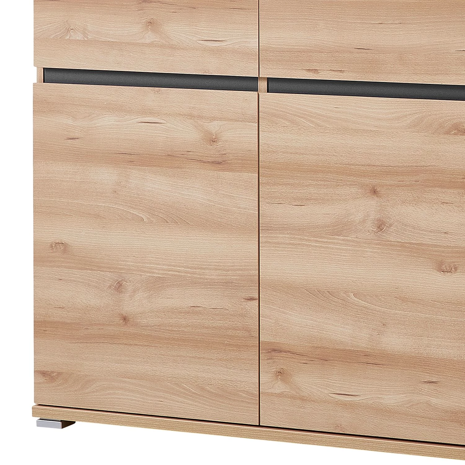 Germania Grand buffet Lissabon - Imitation hêtre / Anthracite - Largeur : 192 cm 5 Germania Grand buffet Lissabon - Imitation hêtre / Anthracite - Largeur : 192 cm – Image 5