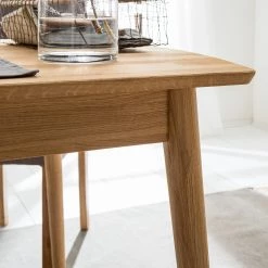 Mørteens Table Finsby II - Chêne massif -Meubles de salle à manger Soldes Magasin 1000150704 191007 16130700015 DETAILS P000000001000150704