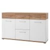 Germania Buffet Nerola - Blanc / Imitation chêne de Navarre