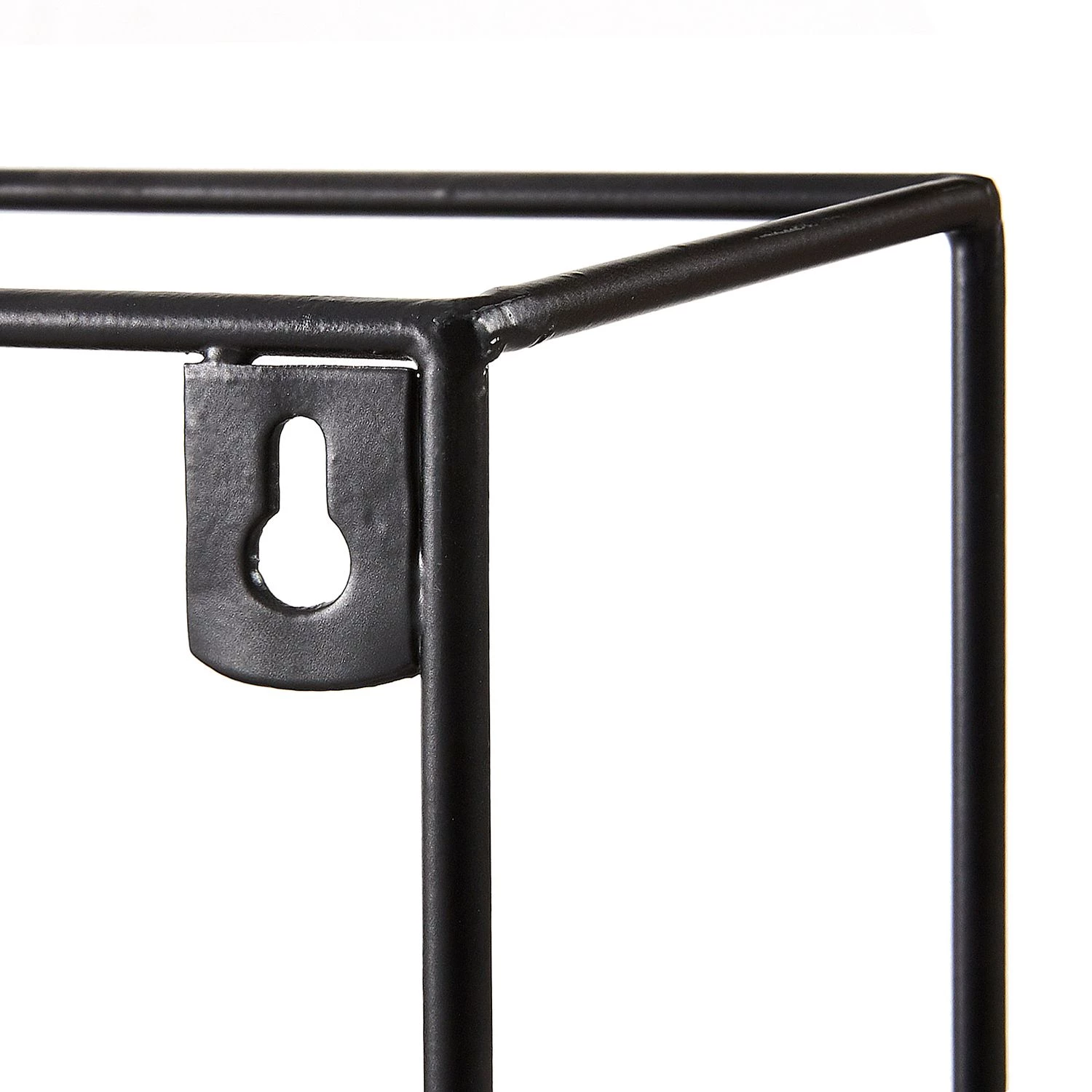 Norrwood Étagère murale Mirwart I - Acier - Noir 3 Norrwood Étagère murale Mirwart I - Acier - Noir – Image 3