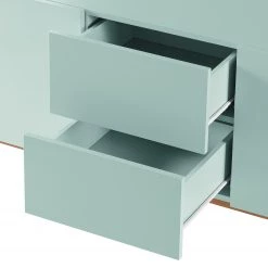 Mørteens Buffet Lindholm III - Partiellement en chêne massif - Vert menthe -Meubles de salle à manger Soldes Magasin 1000153434 200217 15312700081 DETAILS P000000001000153434