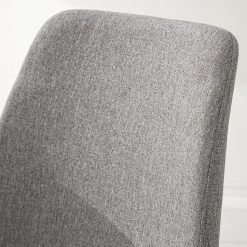 Fredriks Chaise capitonnée Molong - Tissu / Métal - Gris / Noir -Meubles de salle à manger Soldes Magasin 1000161907 200211 15372500004 DETAILS P000000001000161907