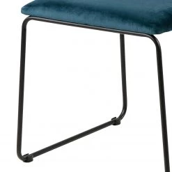 Ars manufacti Chaises Paulista (lot de 2) - Velours/ Métal - Bleu pétrole 18 Ars manufacti Chaises Paulista (lot de 2) - Velours/ Métal - Bleu pétrole -Meubles de salle à manger Soldes Magasin 1000163209 190315 15250300164 GALLERYIMAGES P000000001000163209