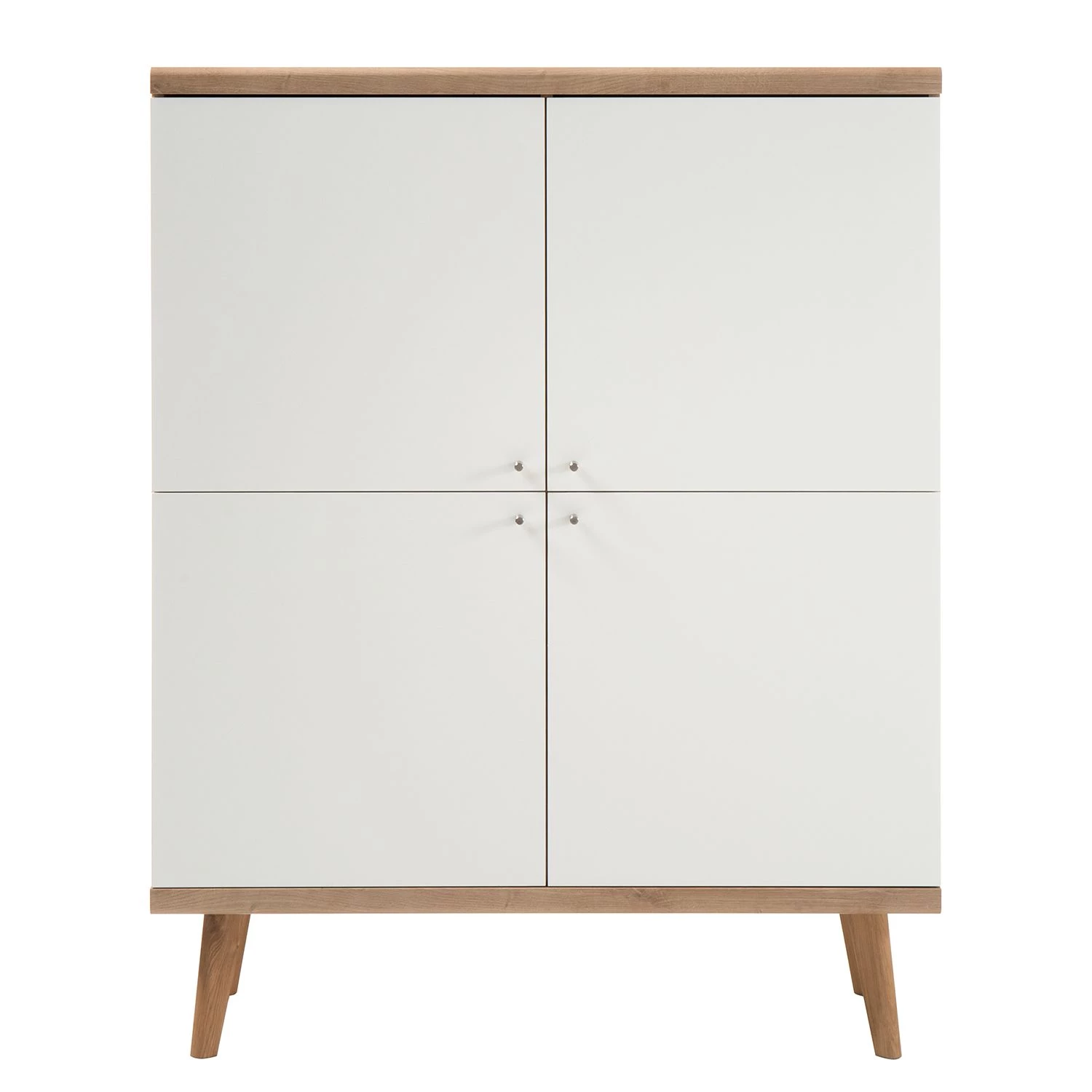 Norrwood Buffet Gyland - Blanc matt / Imitation chêne Riviera 6 Norrwood Buffet Gyland - Blanc matt / Imitation chêne Riviera – Image 6