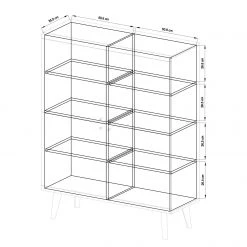 Norrwood Buffet Gyland - Blanc matt / Imitation chêne Riviera 19 Norrwood Buffet Gyland - Blanc matt / Imitation chêne Riviera -Meubles de salle à manger Soldes Magasin 1000163991 190307 08392100029 GALLERYIMAGES P000000001000163991