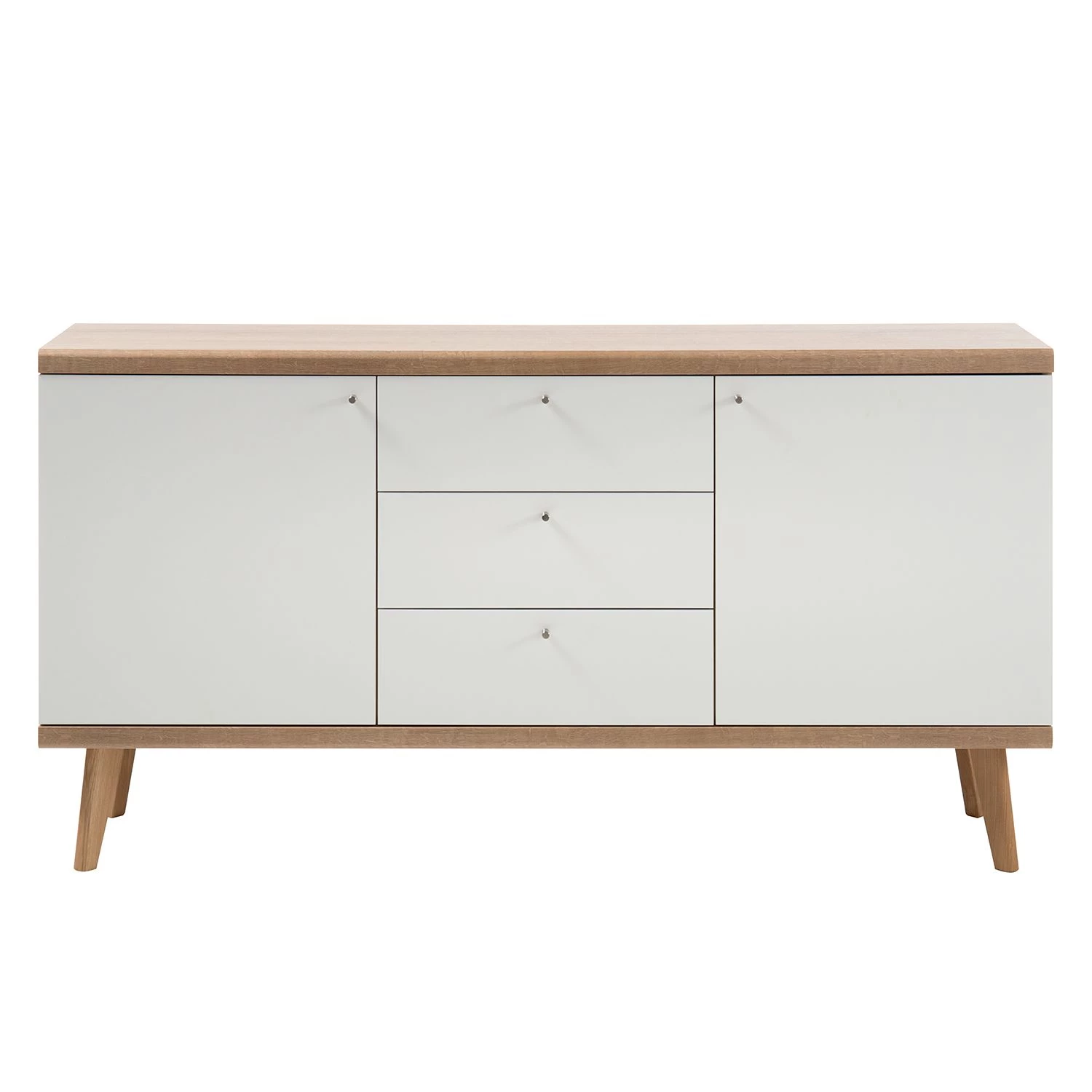 Norrwood Enfilade Gyland - Blanc matt / Imitation chêne Riviera 7 Norrwood Enfilade Gyland - Blanc matt / Imitation chêne Riviera – Image 7