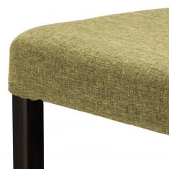 Ars Natura Chaises Flen II (lot de 2) - Tissu / Hêtre massif - Hêtre - Vert olive - Hêtre foncé -Meubles de salle à manger Soldes Magasin 1000164665 190320 08365500006 GALLERYIMAGES P000000001000164665