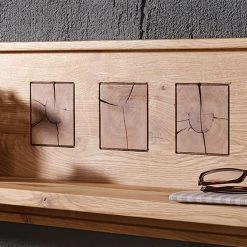 Naturoo Étagère murale Darley - Chêne sauvage massif - Largeur : 178 cm 5 Naturoo Étagère murale Darley - Chêne sauvage massif - Largeur : 178 cm -Meubles de salle à manger Soldes Magasin 1000166552 190320 07084700043 GALLERYIMAGES P000000001000166552