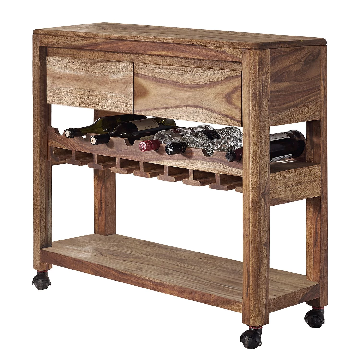 Naturoo Desserte Gaspar - Sheesham massif 1 Naturoo Desserte Gaspar - Sheesham massif