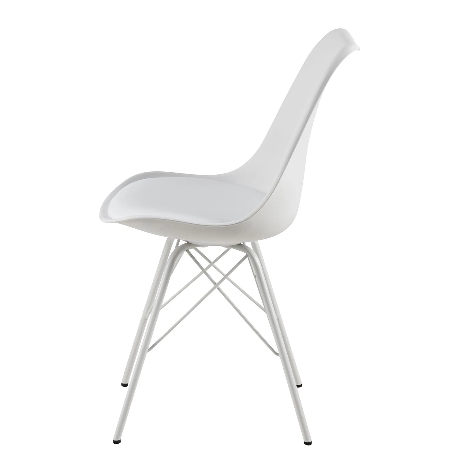 Fredriks Chaises Bonito - Blanc - Lot de 2 5 Fredriks Chaises Bonito - Blanc - Lot de 2 – Image 5