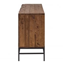 Ars manufacti Buffet Grasby II - Pin recyclé / Métal - Pin foncé / Noir -Meubles de salle à manger Soldes Magasin 1000168548 191126 17373400009 DETAILS P000000001000168548