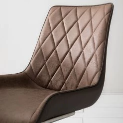 Fredriks Chaises cantilever Saval III (lot de 2) - Imitation cuir / Acier inoxydable - Marron vintage 23 Fredriks Chaises cantilever Saval III (lot de 2) - Imitation cuir / Acier inoxydable - Marron vintage -Meubles de salle à manger Soldes Magasin 1000169676 191002 12143700018 DETAILS P000000001000169676