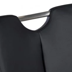 Fredriks Chaises cantilever Ratos (lot de 2) - Imitation cuir / Acier inoxydable - Noir -Meubles de salle à manger Soldes Magasin 1000169678 220404 033 DETAILS P000000001000169678