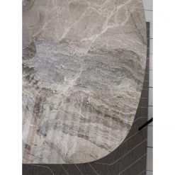 Jack & Alice Table Atuba - Céramique / Métal - Gris fumé / Noir -Meubles de salle à manger Soldes Magasin 1000170584 200312 11303300033 DETAILS P000000001000170584