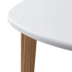 Mørteens Chaises Rob (lot de 2) - Partiellement en frêne massif - Blanc / Frêne -Meubles de salle à manger Soldes Magasin 1000170692 191017 11154500050 DETAILS P000000001000170692