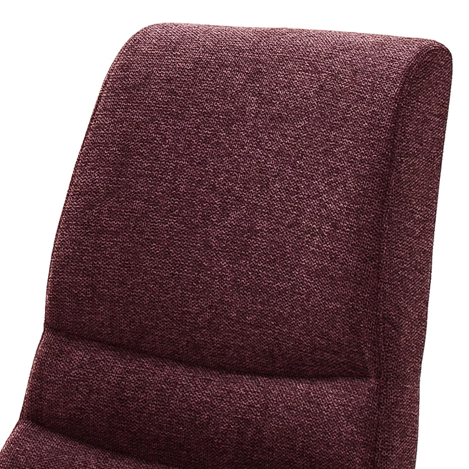 Loftscape Chaises cantilever Agestina (lot de 2) - Tissu / Acier inoxydable - Bordeaux 2 Loftscape Chaises cantilever Agestina (lot de 2) - Tissu / Acier inoxydable - Bordeaux – Image 2