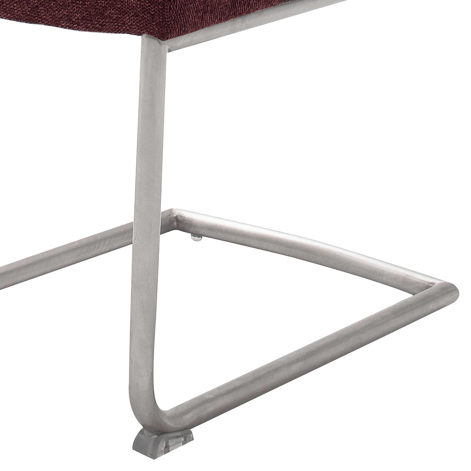 Loftscape Chaises cantilever Agestina (lot de 2) - Tissu / Acier inoxydable - Bordeaux 4 Loftscape Chaises cantilever Agestina (lot de 2) - Tissu / Acier inoxydable - Bordeaux – Image 4