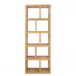 Temahome Étagère Berlin - Blanc mat - Chêne - 70 x 198 cm -Meubles de salle à manger Soldes Magasin 1000171051 201016 13300400369 DETAILS P000000001000171051