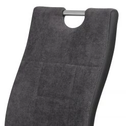 Loftscape Chaise cantilever La Luna - Anthracite - Lot de 2 -Meubles de salle à manger Soldes Magasin 1000171106 190418 11493500116 GALLERYIMAGES P000000001000171106