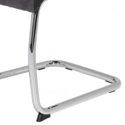 Loftscape Chaise cantilever La Luna - Anthracite - Lot de 2 -Meubles de salle à manger Soldes Magasin 1000171106 190418 11493500118 GALLERYIMAGES P000000001000171106