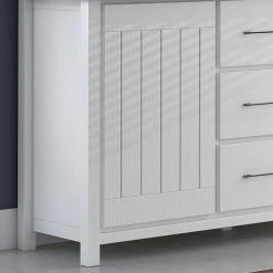 Ridgevalley Vaisselier Touros - Pin massif - Pin blanc / Gris -Meubles de salle à manger Soldes Magasin 1000171357 190424 07580500296 GALLERYIMAGES P000000001000171357