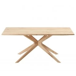 Norrwood Table Minos - Partiellement en chêne massif - Chêne - 180 x 90 cm -Meubles de salle à manger Soldes Magasin 1000172236 190503 12121300235 GALLERYIMAGES P000000001000172236