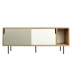 Temahome Buffet Noa II - Blanc / Gris minéral - Chêne -Meubles de salle à manger Soldes Magasin 1000172913 201016 13360400507 DETAILS P000000001000172913