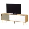 Temahome Buffet Noa III - Blanc / Gris minéral