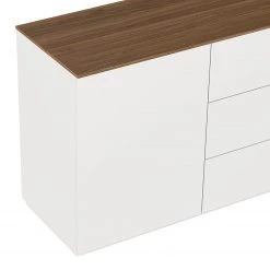 Temahome Commode Join - Noyer / Blanc -Meubles de salle à manger Soldes Magasin 1000172929 201016 13394300601 DETAILS P000000001000172929
