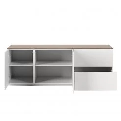 Temahome Buffet Join I - Noyer / Blanc -Meubles de salle à manger Soldes Magasin 1000172938 201016 13420500661 DETAILS P000000001000172938
