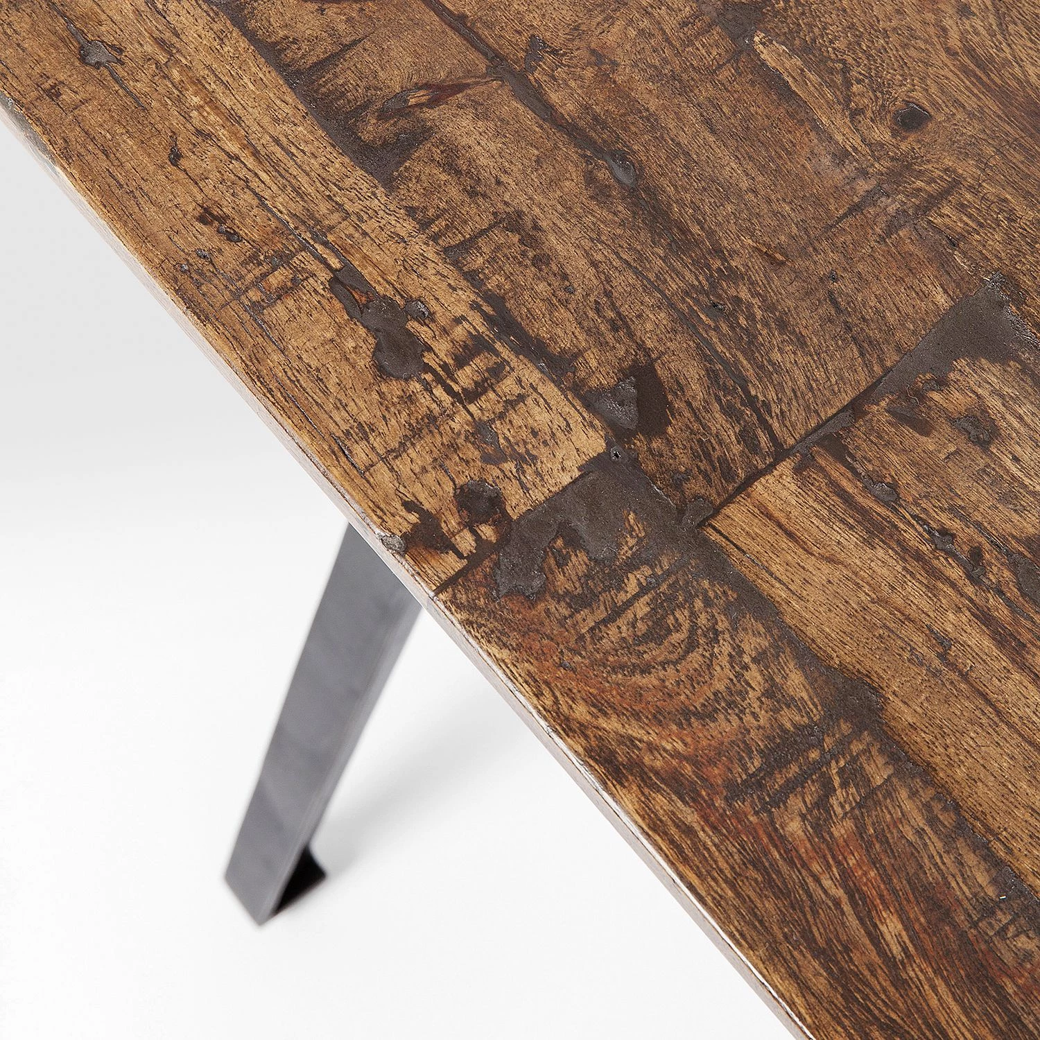 Kare Design Table Paradise - Vieux bois massif / Métal - Vieux bois / Métal 6 Kare Design Table Paradise - Vieux bois massif / Métal - Vieux bois / Métal – Image 6